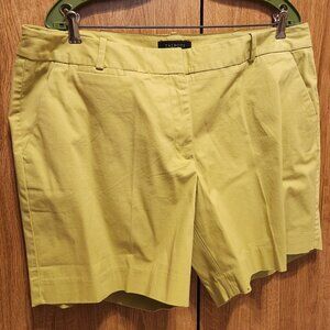 Women's Talbots Shorts, yellow green